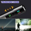 Super-Bright LED Tactical Flashlight Torch Rechargeable Magnetic Rechargeable Flash Lights