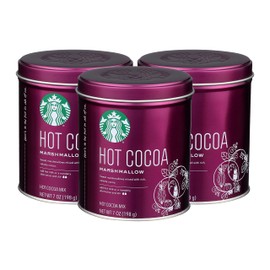 Starbucks Hot Cocoa Mix Tin (Marshmallow, Pack of 3)