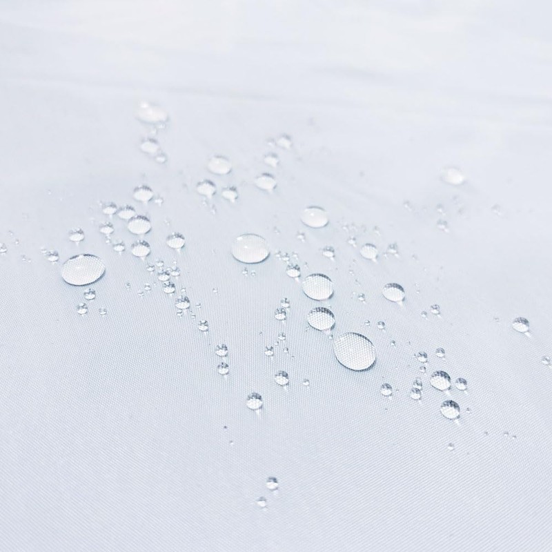 Split Shower Curtain for Bath Transfer Benches, Polyester Fabric See