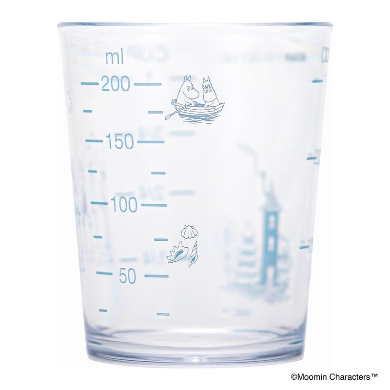SELECT 100 x Moomin Measuring Cup with Lid, 7.8 fl