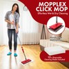Floor Scrubber Mop with Easy Sheet Attachment, Includes 10 Disposable