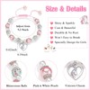 PINKDODO Granddaughter Gifts from Grandma, Unicorn Bracelet Girls Jewelry Christmas