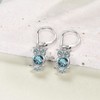 POPKIMI Owl Gifts for Women Owls Earrings for S925 Sterling