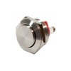 Alpinetech 19mm 3/4" Momentary NC Stainless Steel Metal Push Button