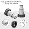 TOPJOWGA Pool Adapter A, Pack of 2 Replacement Hose Adapter,