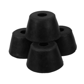 Operitacx 4 Pack Vibration Absorbers Machine Foot Pads for Washing Machines Refrigerators Units Sound Reduction Pads Spacers