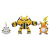 Pokémon 3 Electric-Type Figure Pack Asst - 4.5" Electivire, 3"