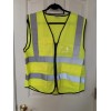 Unbranded Reflective Safety Vest High Visibility Construction Yellow Medium