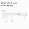 Paul Mitchell Detangler Comb, Peine Desenredante de Dientes Anchos, Desenreda