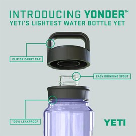 YETI Yonder 1.5L/50 oz Water Bottle with Yonder Chug Cap, Cosmic Lilac