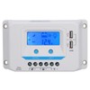Solar Charge Controller Panel PWM 30A Household ABS Shell LCD