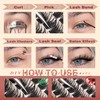 Focipeysa Volume Lash Clusters Wispy Eyelashes Extensions 10-16mm Cluster Lash