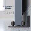 EaseLife 2 Pack Barn Door Floor Guide,2 Assemble Setup Options,Wall