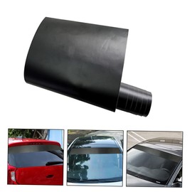 SUPVOX Front Glass Sunshade Window Decor Glass Stickers for Windshield Sun Strip Sun Visor Strip Vinyl Blind Car Decal Sticker PVC Black Stickers