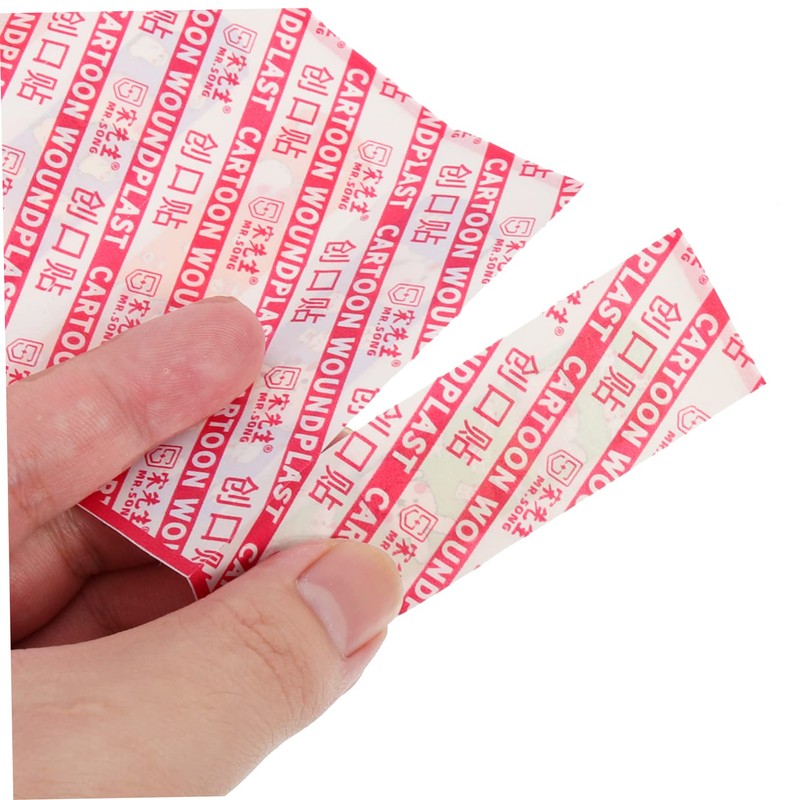 KOMBIUDA Cartoon Hemostatic Woundplast Breathable Care Patch for Wounds Strong