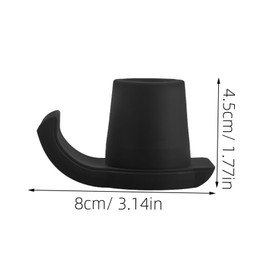 Totority 2pcs Replacement Walker Skis Glides Senior Foot Pads Glider Coasters Mobility Aid for Elderly