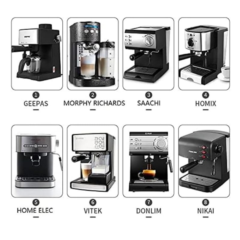 NEOUZA 51mm Bottomless Portafilter Compatible with Swan Retro, E6EC1, Gevi,