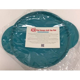 Mad Hungry® Ceramic Grill Top Pan - Turquoise