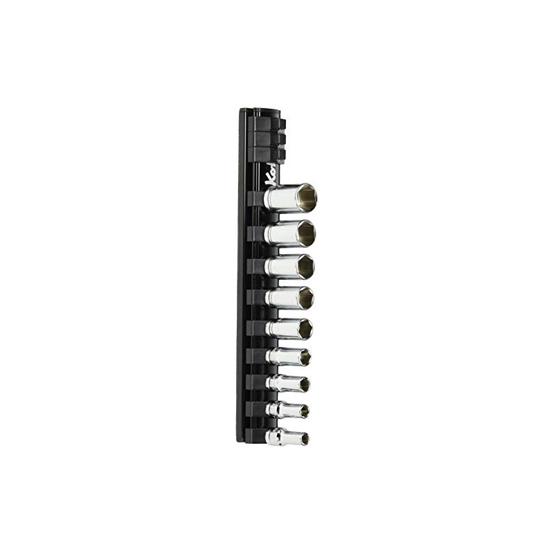 Koken 6.35mm Insert Z-EAL Semi-Deep Socket Rail Set of 9,