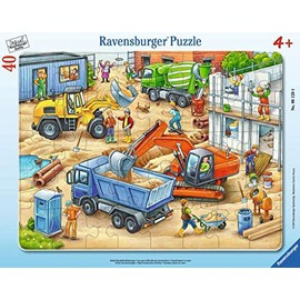 Ravensburger 06120 4 "Large Construction Vehicles Puzzle