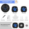 Whimsii Dog Doorbell for Toilet Training, Wireless Dog Door Bell