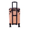 sheeroy 4 in 1 Rolling Makeup Case, Cosmetic Train Case