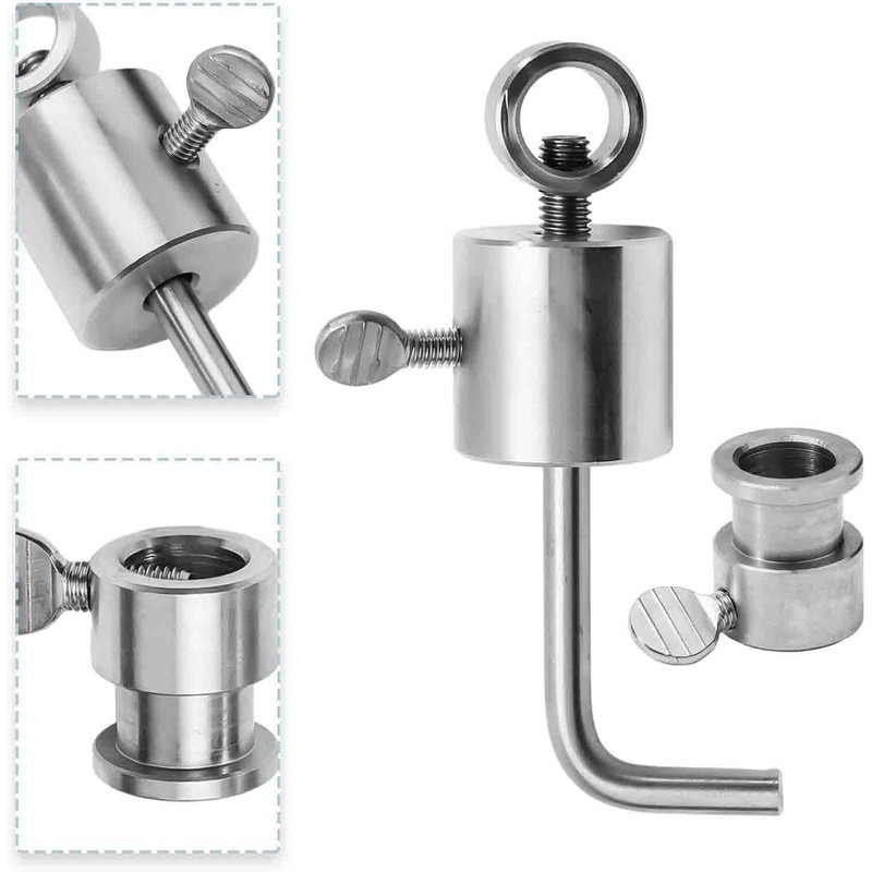 Lyfengdeam Stainless Steel Weight Balancer, BBQ Oven Rod Balance Skewer