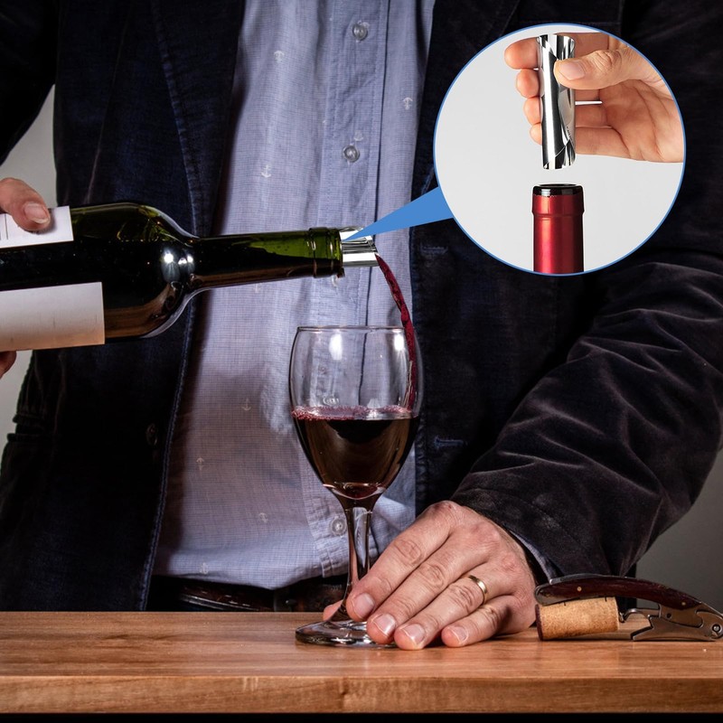 CAISYE Pack of 60 Wine Pourers Plates, Drip-Free Wine Pourer,