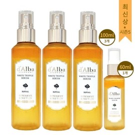 d'Alba 최신상시즌5 달바 미스트 로얄 세럼 화이트 트러플 100ml 3개 + 60ml 1개 Dalba Latest Season 5 White Truffle Mist Royal Serum 3x 100ml + 1x 60ml