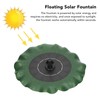 Lotus Leaf Floating Fountain Low Water Protection ABS Floating Solar