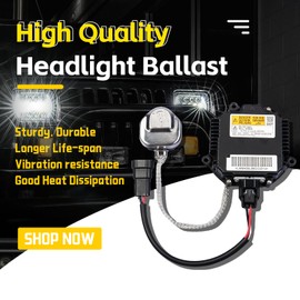 HID Headlight Ballast with Igniter for Infiniti G37 G35 350Z 35W CAN-Bus - Replaces OE# 28474-89904 NZMNS111LANA Error Free Xenon Headlight Extreme Temperature Resistance (2pcs)