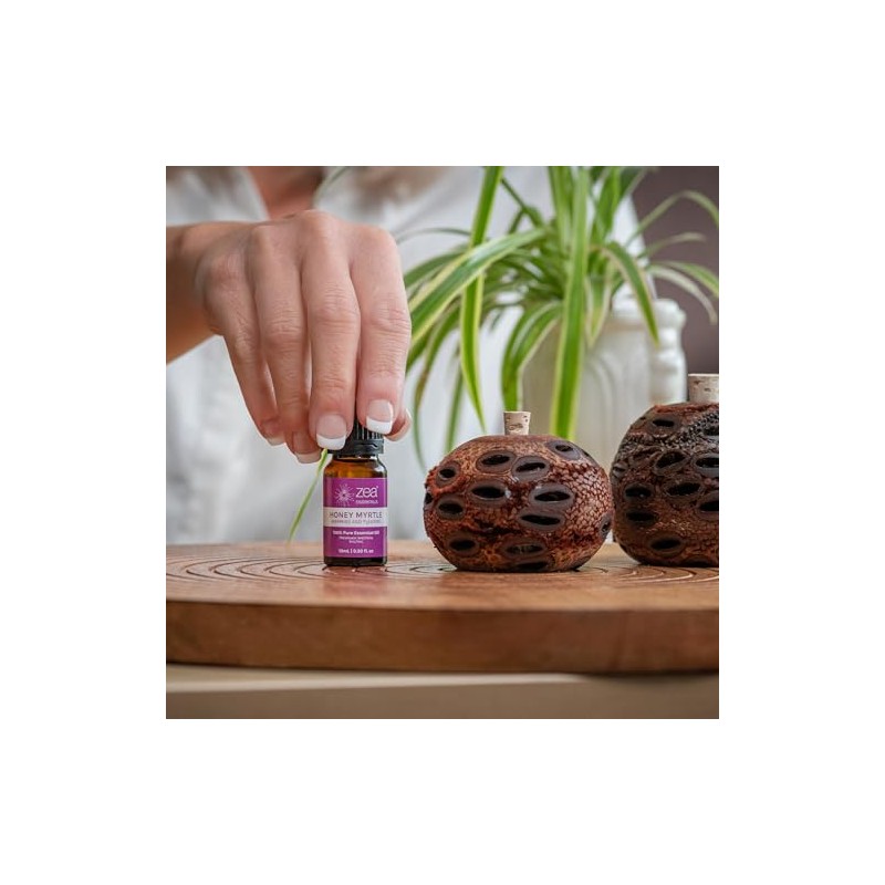 Zea Essentials Honey Myrtle 100% Pure Essential Oil 10 ml
