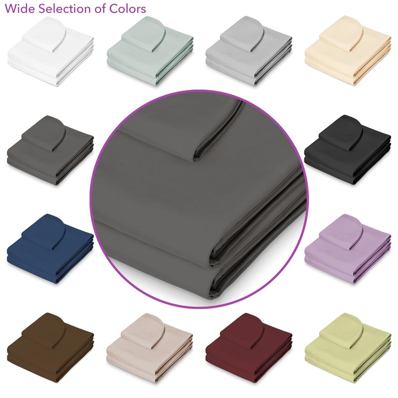 Saloniture 3-Piece Microfiber Massage Table Sheet Set - Premium Facial