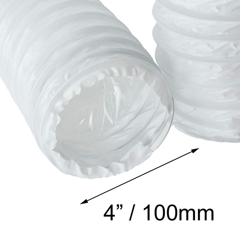 SPARES2GO Vent Hose & Extension Ring Kit for Candy Vented