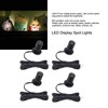 4pcs LED Display Spot Lights 5V Dimmable USB Mini Spotlight