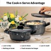 Hawkins Futura 2 Litre Cook n Serve Bowl, Hard Anodised