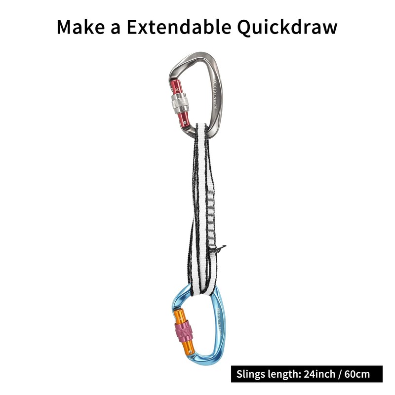 NewDoar Dyneema Climbing Sling 10 mm Loop Runner 22 KN