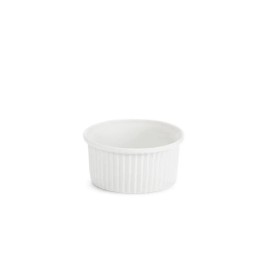 Pillivuyt Classic 3-Ounce Pleated Porcelain Ramekin (3"D*1.5"H)