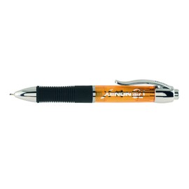 Xenon Retractable Rollerball Pen-Amber
