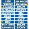 EZ Lettering Car Dealer Windshield Slogans 20 packs, Mix n