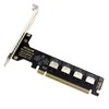 CY Adapter PCI-Express 4.0 PCIE 16x Detachable to Four Oculink