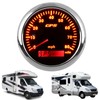 GPS Speedometer 85mm/3.35in Odograph 80MPH/H Stainless Steel Universal for Cars