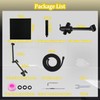 All Metal 12" Rainfall Shower Head with Handheld Spray Combo,