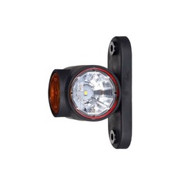 BUL BARS 4 x LED Rubber Side Light 12 V 24 V with E-mark Position Light Car Truck Car Lamp Light White Red Orange