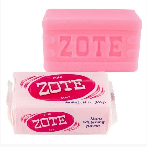 Zote Fabric Stain Remover Citronella Soap - Color: Zote Pink