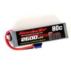 RoaringTop LiPo Battery Pack 80C 2600mAh 4S 14.8V with EC3