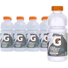 Gatorade Thirst Quencher Sports Drink, Frost Glacier Cherry, 20oz Bottles,8 PaK