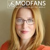 MODFANS Par de gafas de lectura redondas y elegantes con