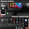 Alondy Single Din Car Stereo Touchscreen (6.9") Compatible with Apple