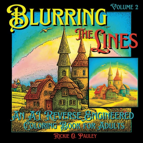 Blurring The Lines An AI Reverse Engineered Coloring Book For